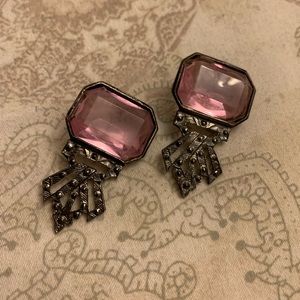 Vintage Resin Rhinestone Studs